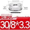 Dual-Sided Flat Timing Pulley: 5M50 Teeth, Width Options 11/16/21/27AF, Bore Size 8-30.