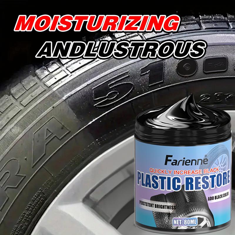 All-In-One Car Care Kit, Scratch Removal Wax, Nano Crystal Coating,Tire Shine,Plastic Repair,Dashboard Polish,Long-Lasting Gloss