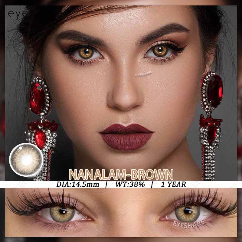 

EYESHARE Кольорові контактні лінзи Фіолетові Модні Нового стилю Контактні лінзи Сірі Натуральні Зручні Кольорові лінзи Рожевий Макіяж Кольорові лінзи 1 Пара