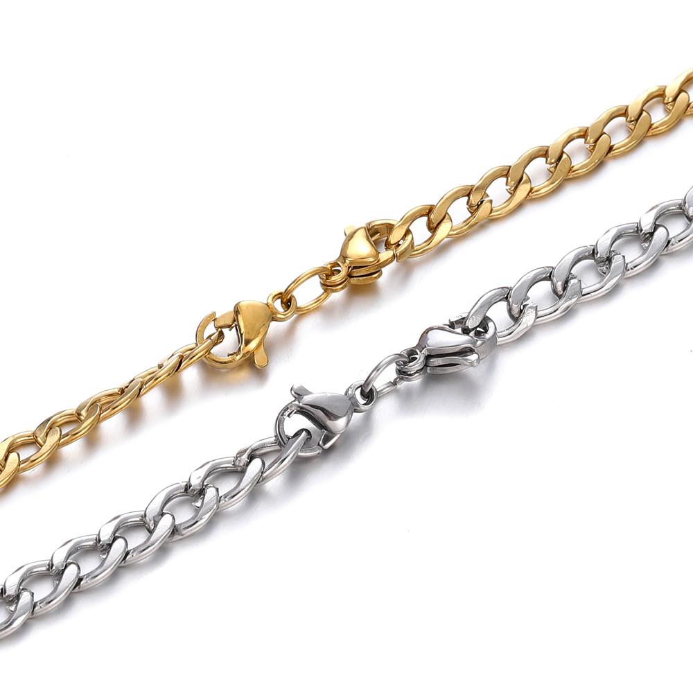 5/10Pcs Stainless Steel Double Lobster Clasp Hooks Chain Closure Accessories Connector for DIY Bracelet Necklace Jewelry Making