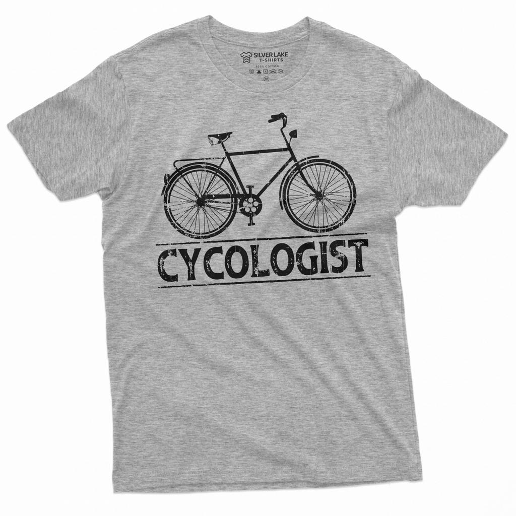 Funny Bicycle Rider Cycologist Tee Shirt Birthday Gift Bike Shirt Sports Humor T