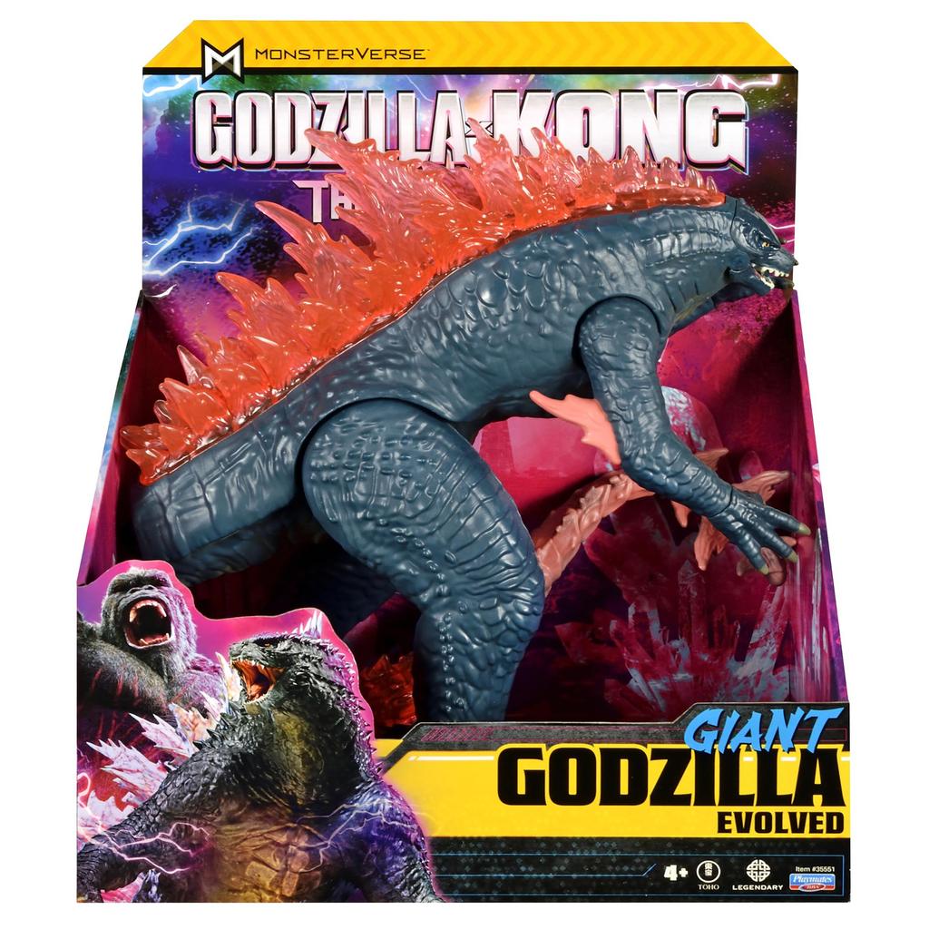 Figurine géante Godzilla de 28 cm (11 pouces) de Playmates Toys Godzilla x Kong