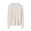 Women's Pure Cashmere Half-High Neck Sweater for Autumn/Winter
