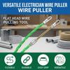 1 Roll Cable Push Puller Fiberglass Duct Rodder Fish Tape Electrical Wall Wire Cable Guide Device Wiring Aid Tool 10/15/20/25M