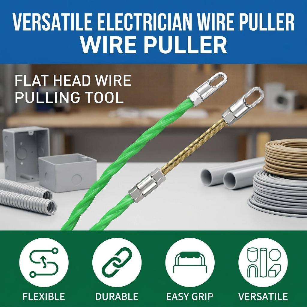 1 Roll Cable Push Puller Fiberglass Duct Rodder Fish Tape Electrical Wall Wire Cable Guide Device Wiring Aid Tool 10/15/20/25M