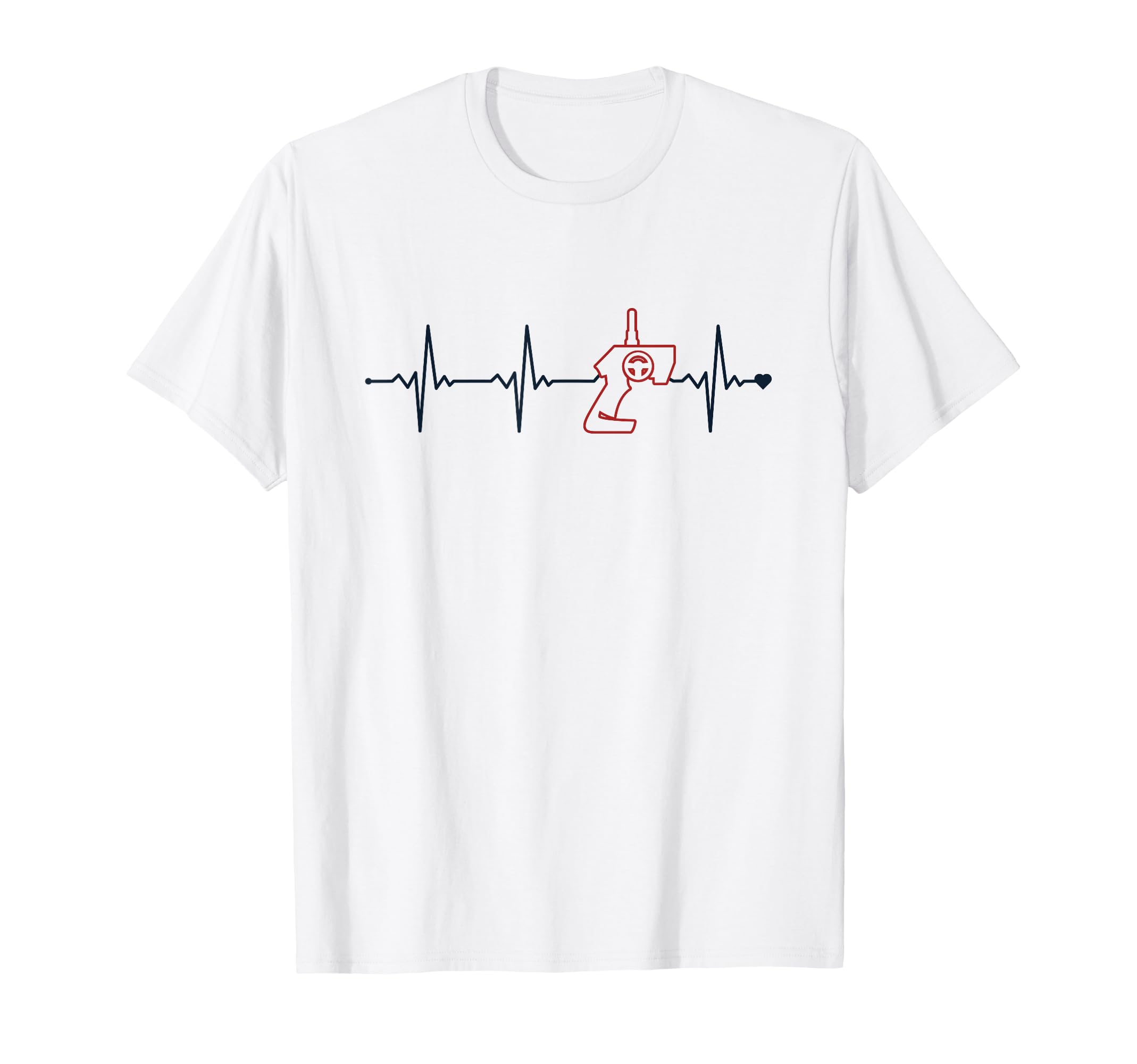 

Слот-кар Сердцебиение Радиоуправляемая машина Мини-машина Слот-кар Футболка Слот-кар белый