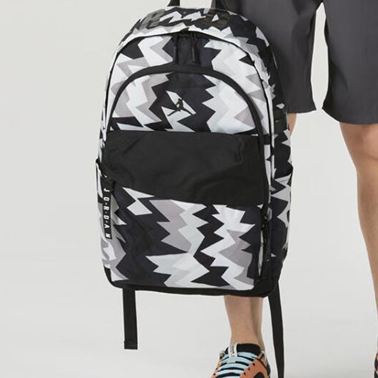 Jordan Polyester Backpack Regular Unisex Black