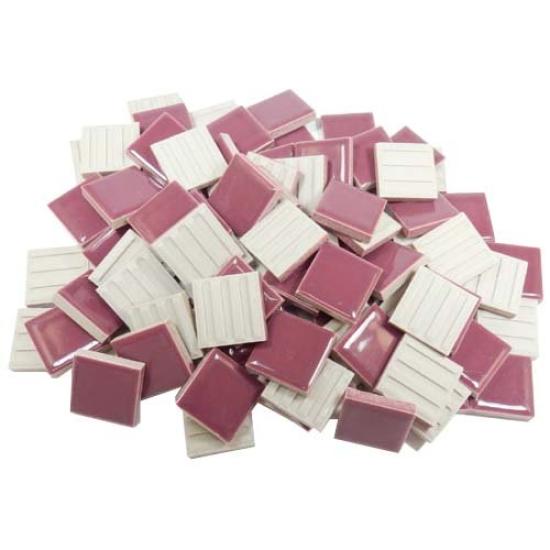 Morigin Mosaic Dark 100 Tile, 25x25cm, Pittore, Red, Pieces, MG-198