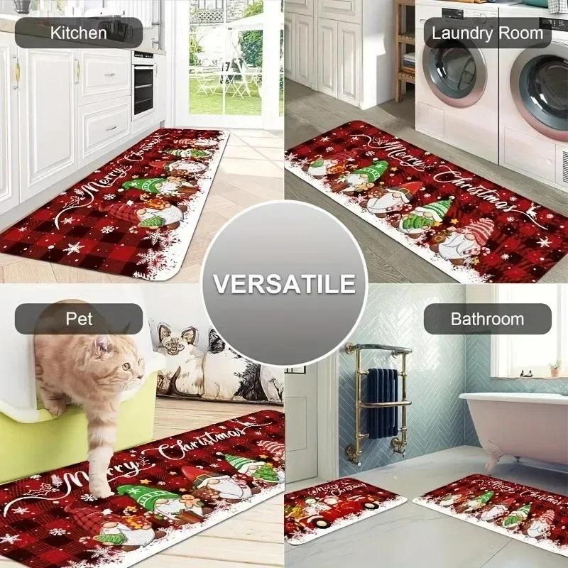 1PC Vegetables pattern Kitchen Rugs Non-Slip Door Mats Pop design Living room Rugs Bath Mat Carpet for Home Sink Laundry Decor