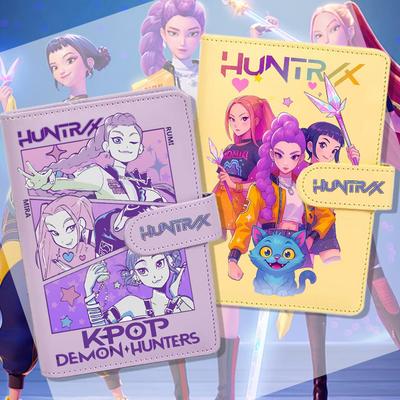KPop Demon Hunters Studentský zápisník Přenosný, Odnímatelný kroužkový zápisník, Deník