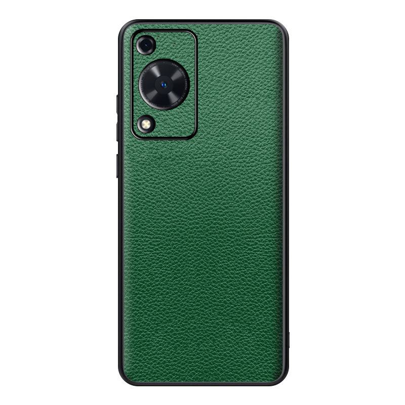 Premium Genuine Leather Case for Huawei Enjoy 70 - Litchi Pattern, All-inclusive Protection for Enjoy 70Pro