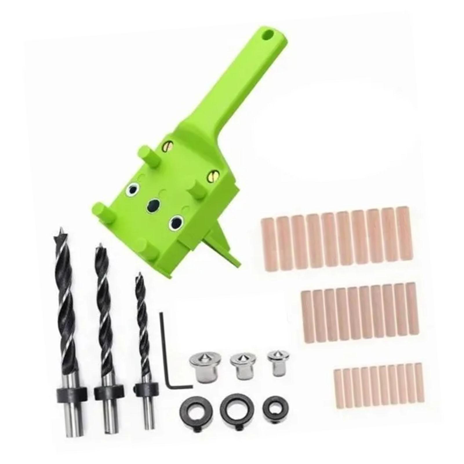 

41 шт. Кондуктор для шкантов Ручной инструмент-направляющая для сверления отверстий под шканты 6 мм 8 мм 10 мм для деревообработки