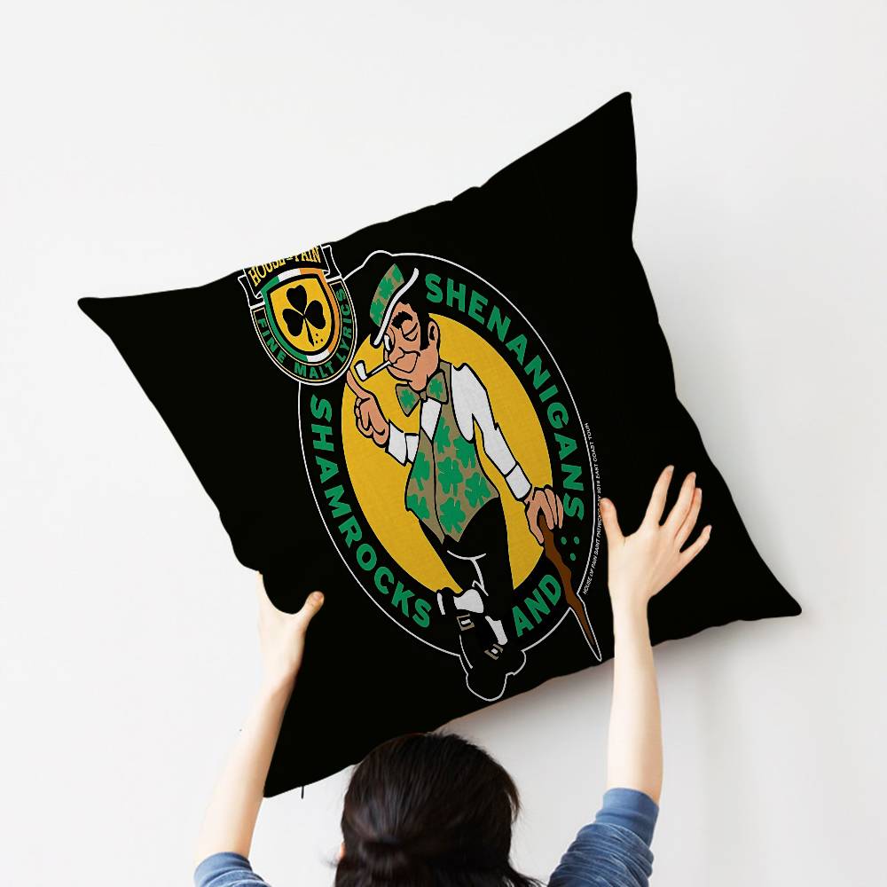 Band H-House O-Of P-Pain Office Cushion Pillowcase Car Cushion Cover45X45CM Lumbar Pillowcase Sofa Pillowcover