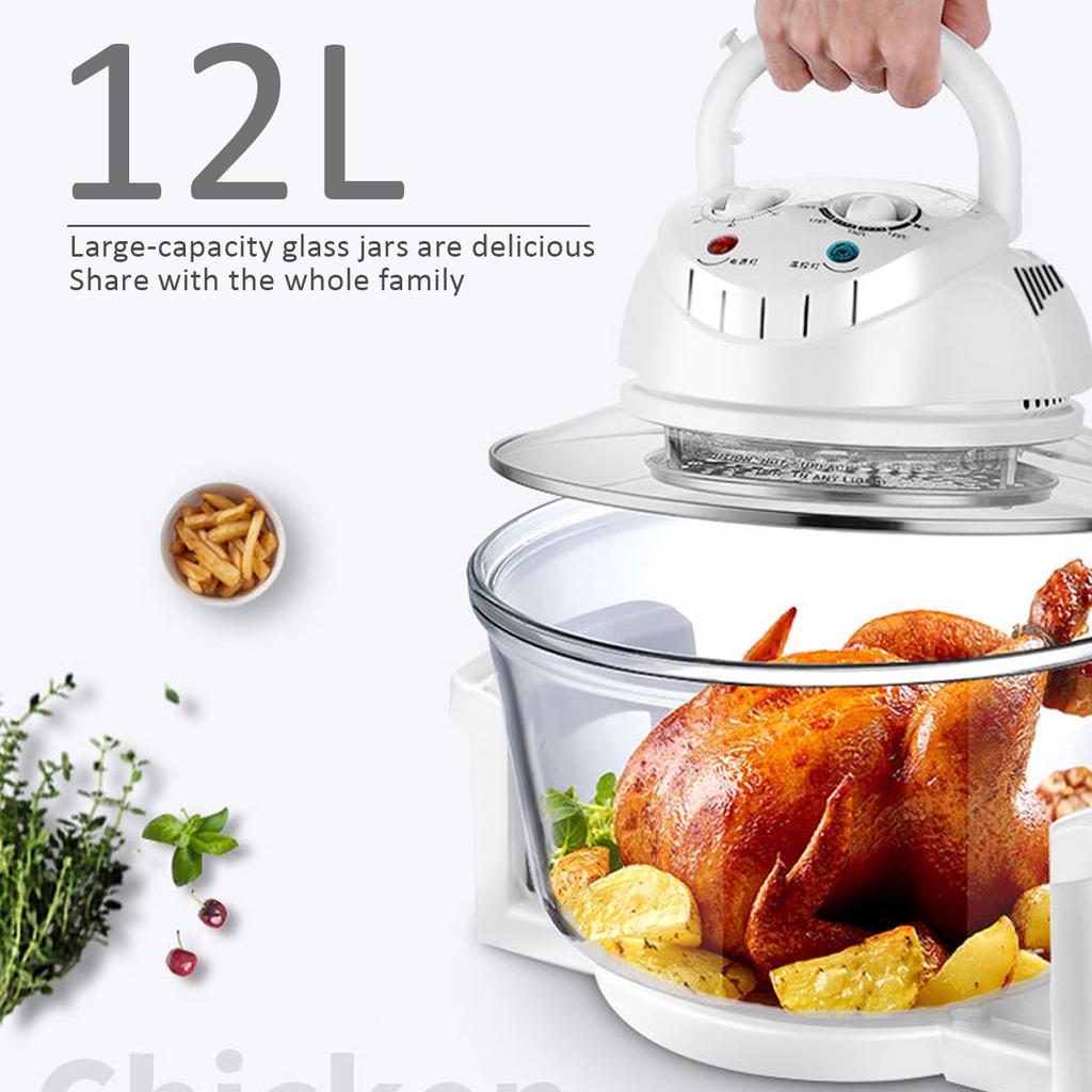 Buy 12L 1300W MultiFunctional Healthy Bake Food Air Fryer Oven Roaster