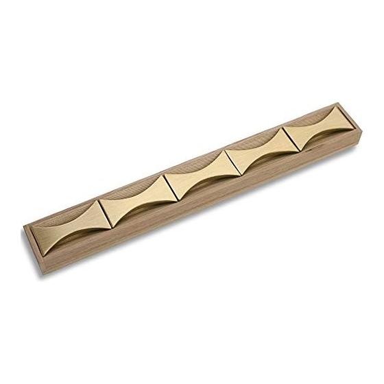FUTAGAMI Chopstick Rest Senko Brass Cast Takaoka Handmade Kiribako Box