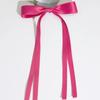 Lystrfac Fashion Fabric Ribbon Hair Bow Hairpin for Women Girls Hair Clips Back Head Top Clip Female Hair Accessories