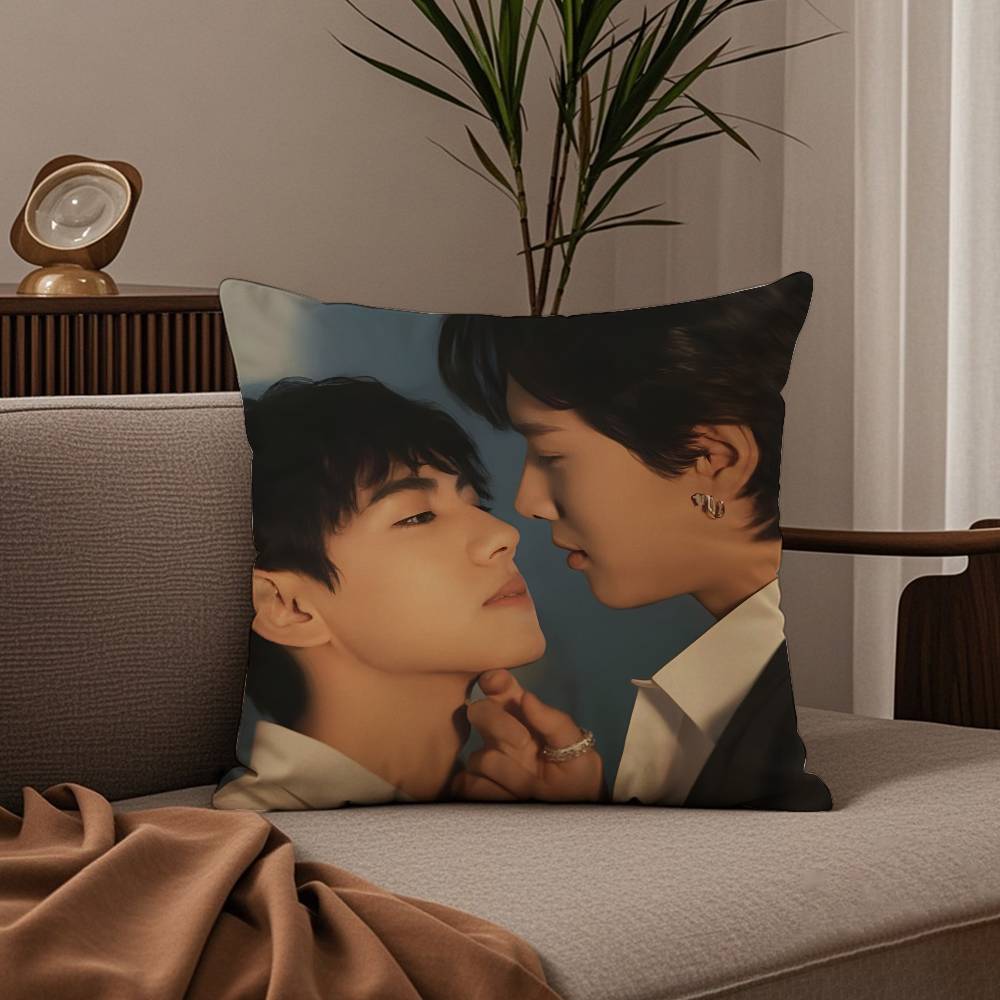 BL TV R-Revenged Love Pillow Case Comfort Sofa Bed Silky Elegant Invisible Zipper Custom Decorative Cushion Cover