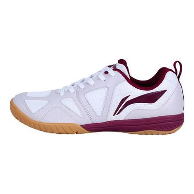 Scarpe da Allenamento Comode Versatili Ammortizzanti Antiscivolo Resistenti a Collo Basso Scarpe Unisex Grigio Rosso Scuro APTT007-3