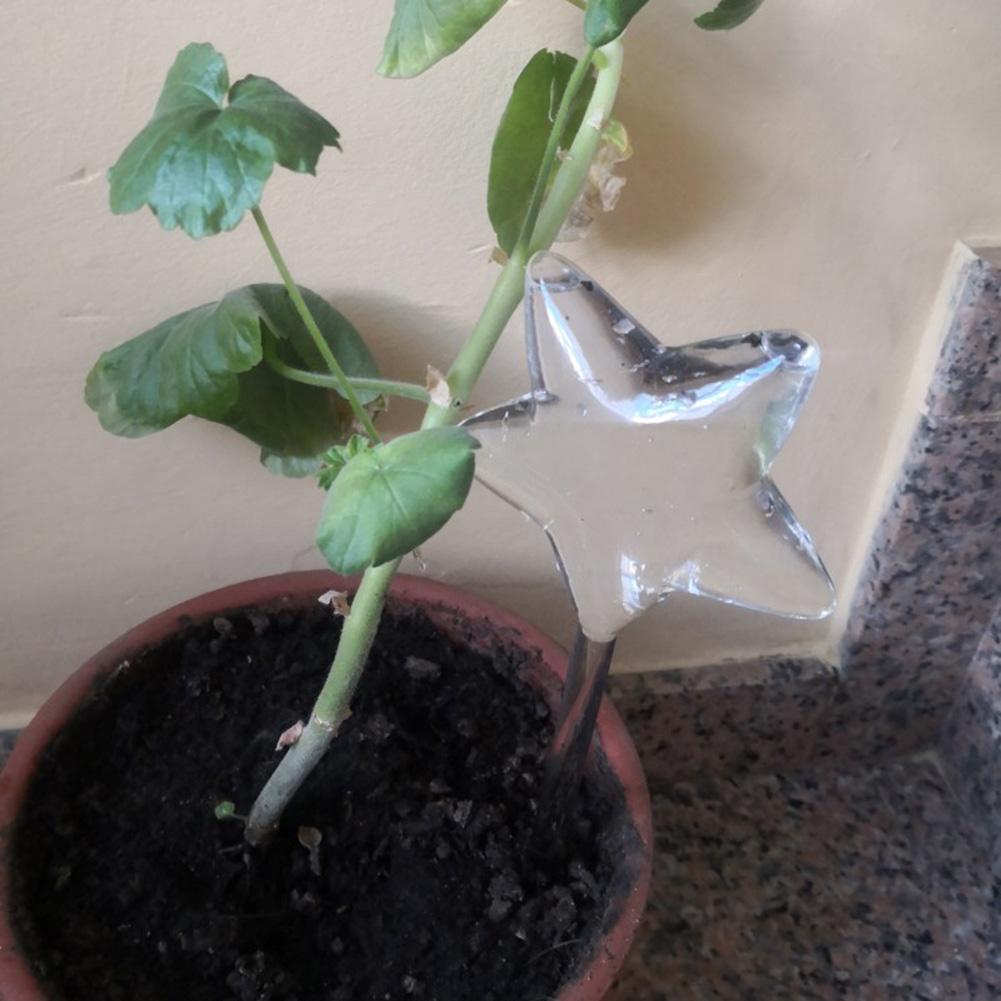 5-20Pcs Automatic Plant Watering Bulb PVC Transparent Waterer Self Watering Bulbs Home Garden Plant Dropper Drip Irrigation