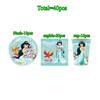 Aladdin Jasmine Princess Girls Birthday Party Decor Kit Disposable Tableware Plates Cups Napkins Tablecloth Balloon Party Favors