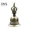 Brass Pendant Old Bronze Bell Finely Build Decorative Compact Decorate Gourd Non-deforming Antique for Living Room Ornament