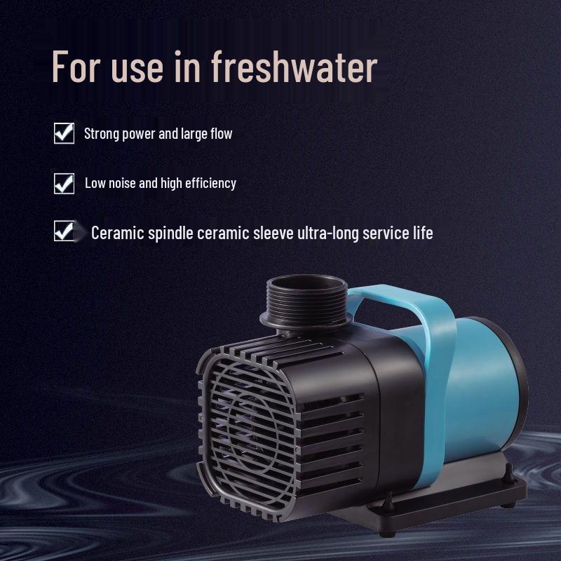 Songbao Ultra-Quiet Amphibious Submersible Pump for Fish Tanks and Ponds