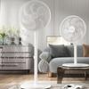 Remote Control Oscillating Floor Fan with Powerful Wind