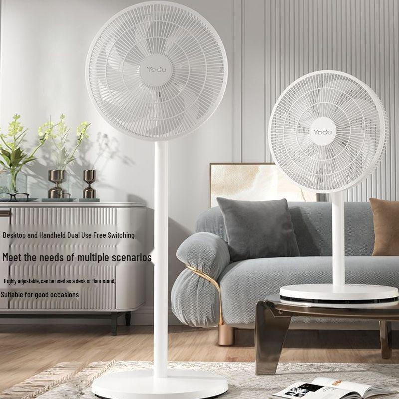Remote Control Oscillating Floor Fan with Powerful Wind