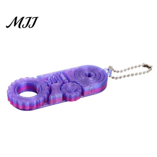 Sensory Toys for Special Needs 3D Printed Fidget Toys, Stress Relief Gadgets Office and Classroom, Relieving Home Compact 3-in-1 Handheld Spinner Kids