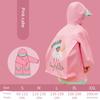 Lemon Baby Children Raincoat Primary School Students Special School with Schoolbag Seat Boys Girls Middle and Big Children Children Poncho