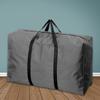 Duffle Bag Large Capacity Reusable Strong Load Bearing Moisture-proof Zipper Closure Storage Splash-proof Thin Portable Moving Luggage Bag Travel