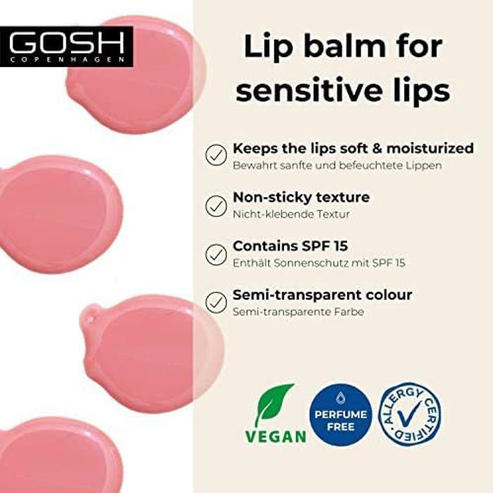 Baume À Lèvres Teinté - GOSH - 001 Nude - SPF 15 - Hydratant - Vegan