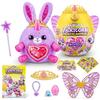Plüschtier Rainbocorns Fairycorn Princess Überraschungsspielzeug - 7 Schichten voller Überraschungen mit Zubehör, Sammelgeschenk für Mädchen