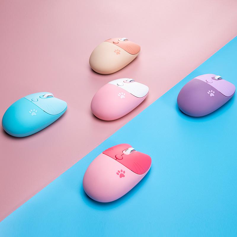 M3 Wireless Silent Mouse - Portable, Cute, and Stylish for Girls' Laptops and Office Use