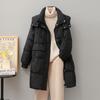 Down Cotton-padded Clothes Women's Medium and Long Winter New Loose Thickened Cotton-padded Clothes Casual Women's Cotton-padded Jacket
