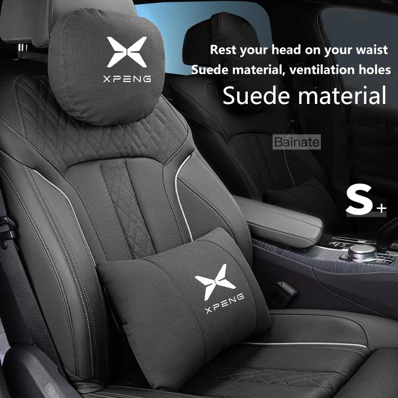 Car Neck Pillow Seat Headrest Lumbar Spine Protectio For Xpeng G6 P7 G9 G3 P5 X2 N5 F30 H93 2025 2026, Car interior accessories