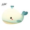Portable Animal Night Light Cute Whale Silicone Touch Light, USB Rechargeable Bedside Lamp with Charging 3 Brightness & Remote Control, 30 Min