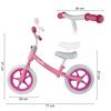 Balance Bike Children'S Bike Eva Wheels 12" Pink And White