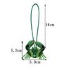 Fashion Handmade Crayfish Keychain Rhinestone Beaded Creative Lobster Pendant Bag Lanyard Accessories Gifts