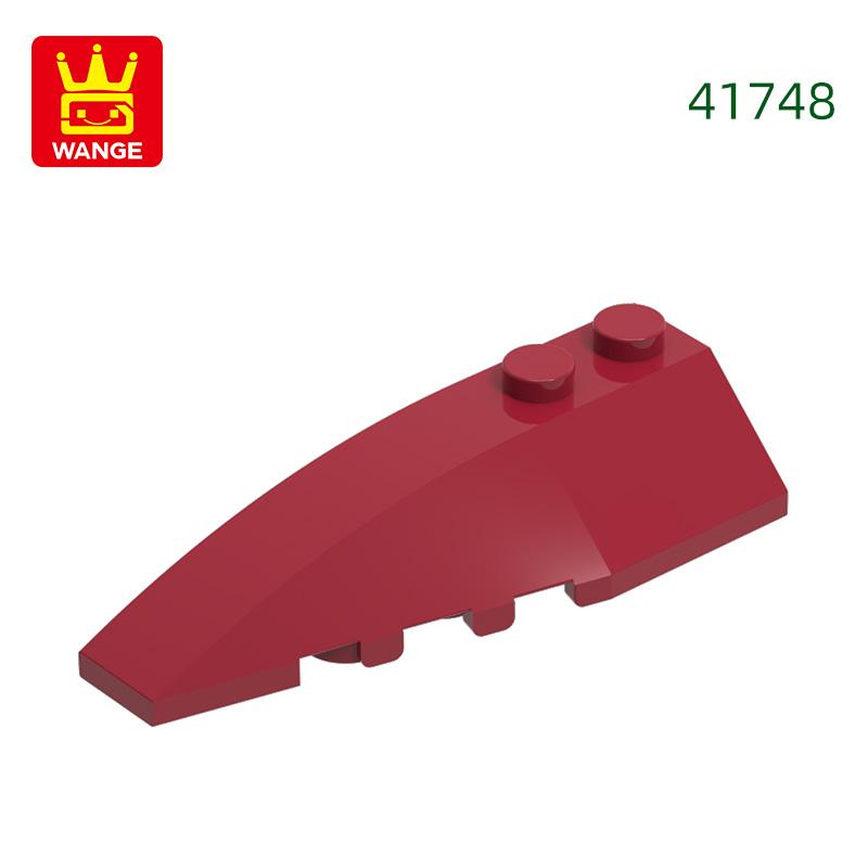 Non-Toxic 47Pcs/Lot 41748 2X6 Left Wedge Building Blocks Moc Accessories Compatible With Bricks Diy Children Toys Assembly Gift Box