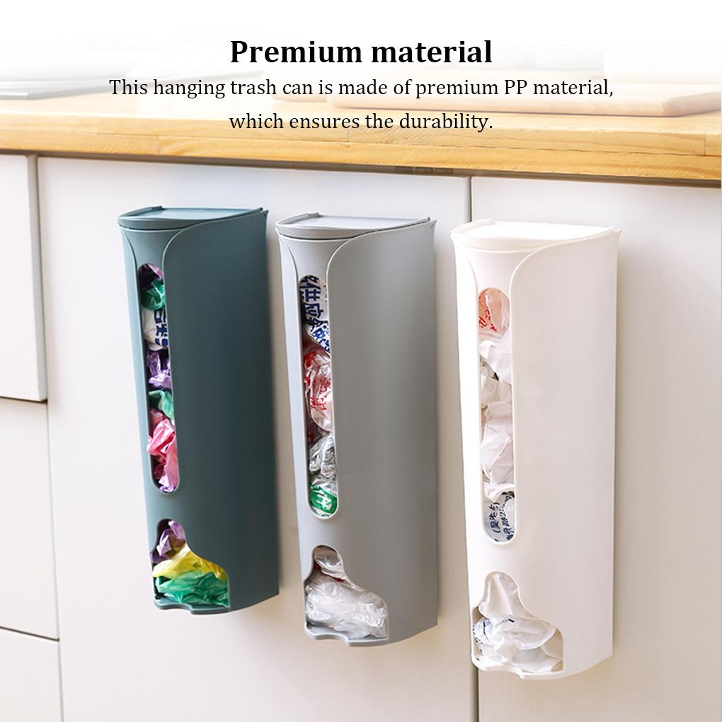 Aufbewahrungsbox Mülleimer Müllbehälter Langlebiges Küchengerät Einfacher Stil Kein Bohren Selbstklebend Haushaltswaren