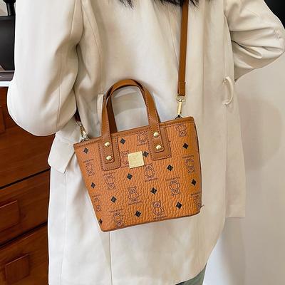 High-end Small Bag Women's New Niche Texture Portable Bucket Bag Versatile Vegetable Basket Single Shoulder Messenger Bag