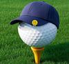 Adhere Golf Marker Hat Clip Magnetic Attachment Cute Smiley Face Ball Marker (Smiling Face)