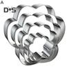 Non Stick 4Pcs/Set Biscuit Mold Heat Resistant DIY Dog Bones/Claws Cookie Mold Kitchen Utensils
