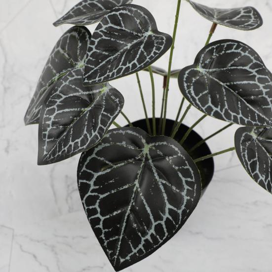 Faux Potted Plant Realistic Artificial Green Plant Long-lasting Potted Monstera Plant