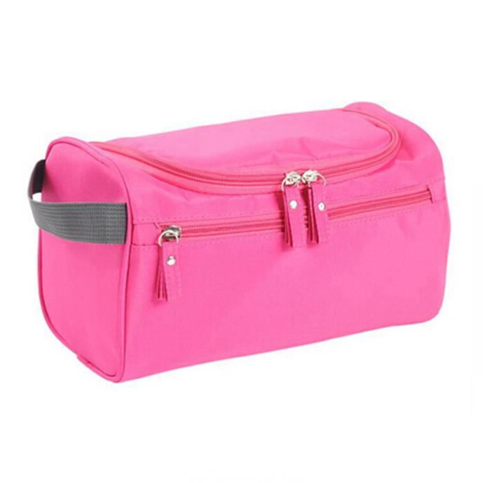 Multifunctional Hanging Zipper Travel Cosmetic Bag Storage Pouch Large Capacity Organizer