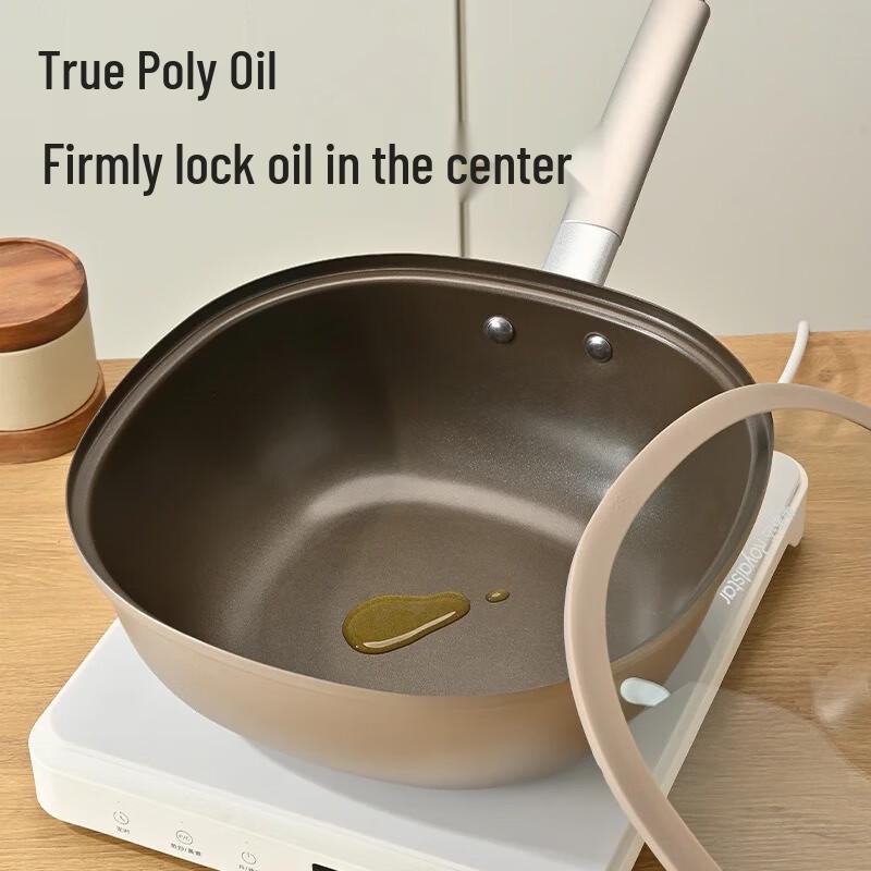 Wutuo Titan Keramik Antihaft Quadratischer Wok