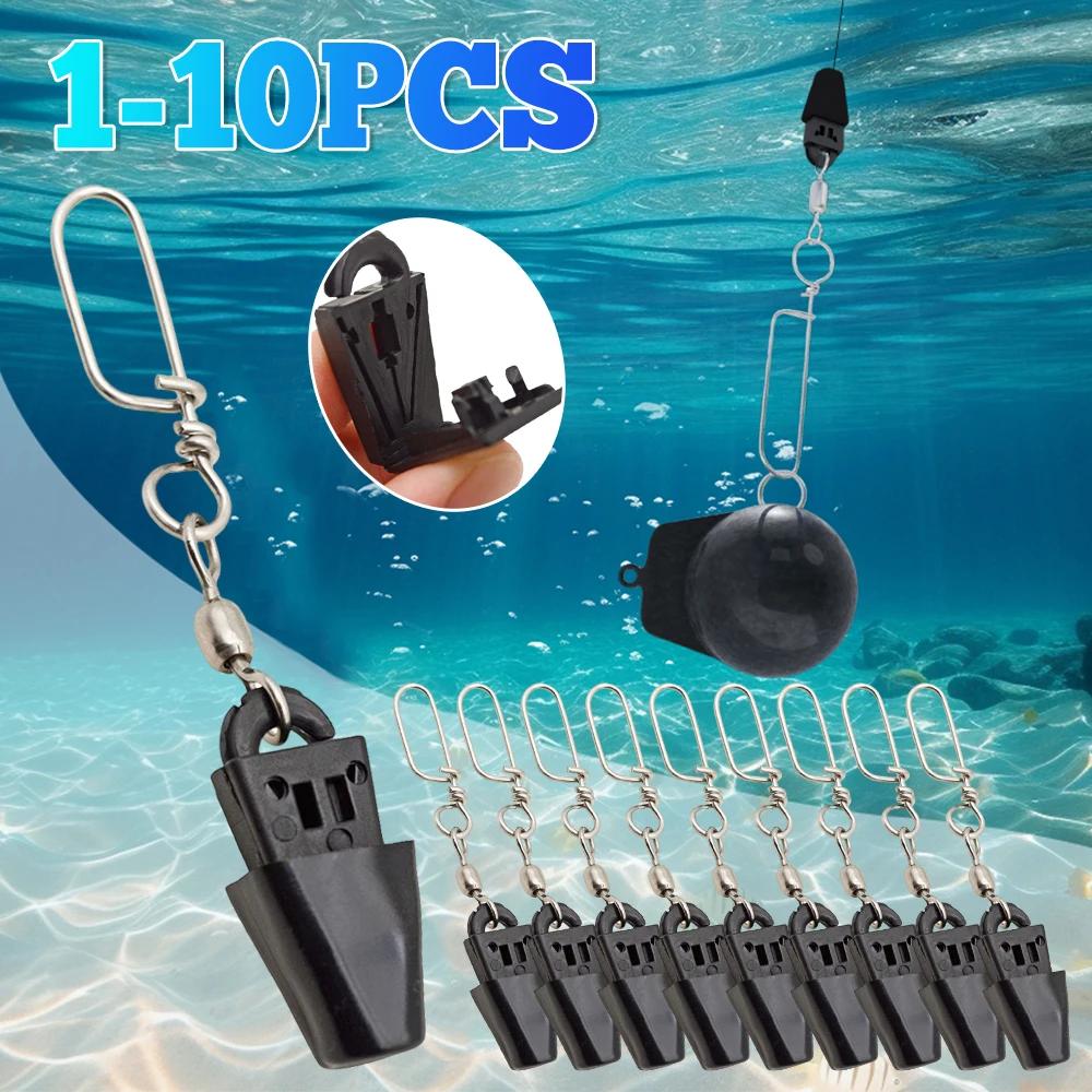 1-10pcs Trolling Downrigger Cable Terminator Kit No Special Tools Required Weight Line Terminator Deep-Sea Fishing Accessory