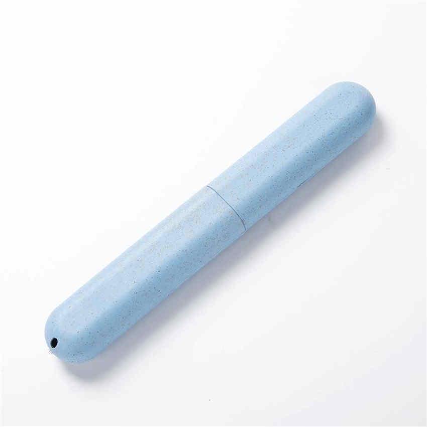 2PC Portable Travel Hiking Camping Toothbrush Holder Small Storage Box Protect Case Bathroom Accessory