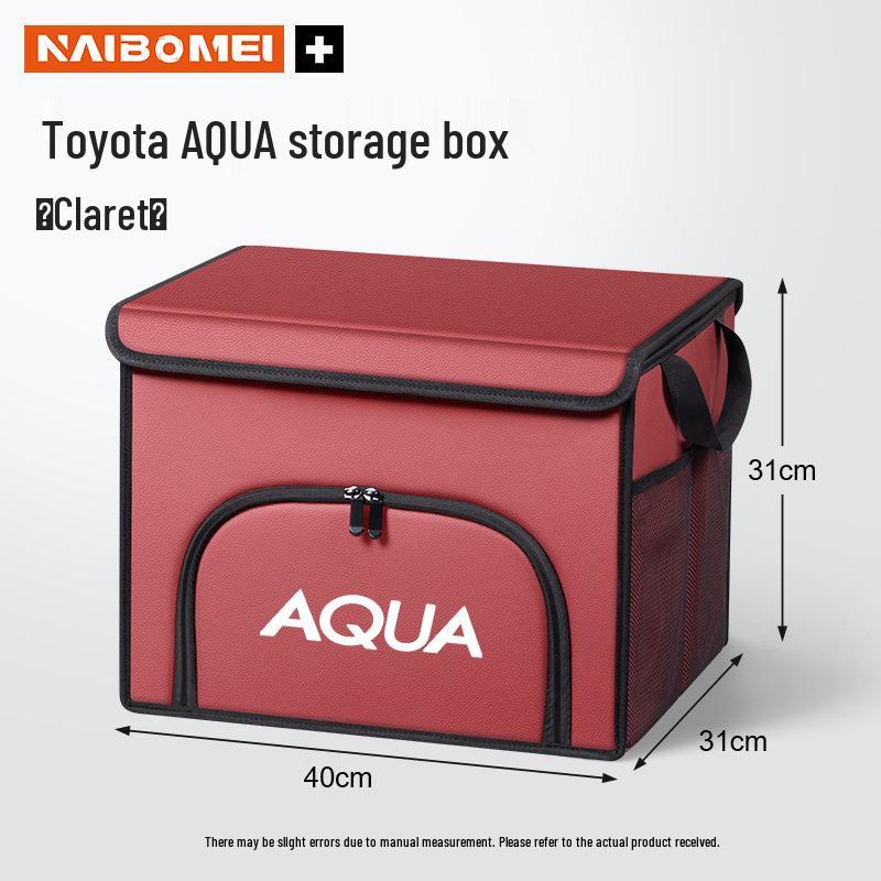 Toyota AQUA Car Trunk Foldable Storage Organizer Box
